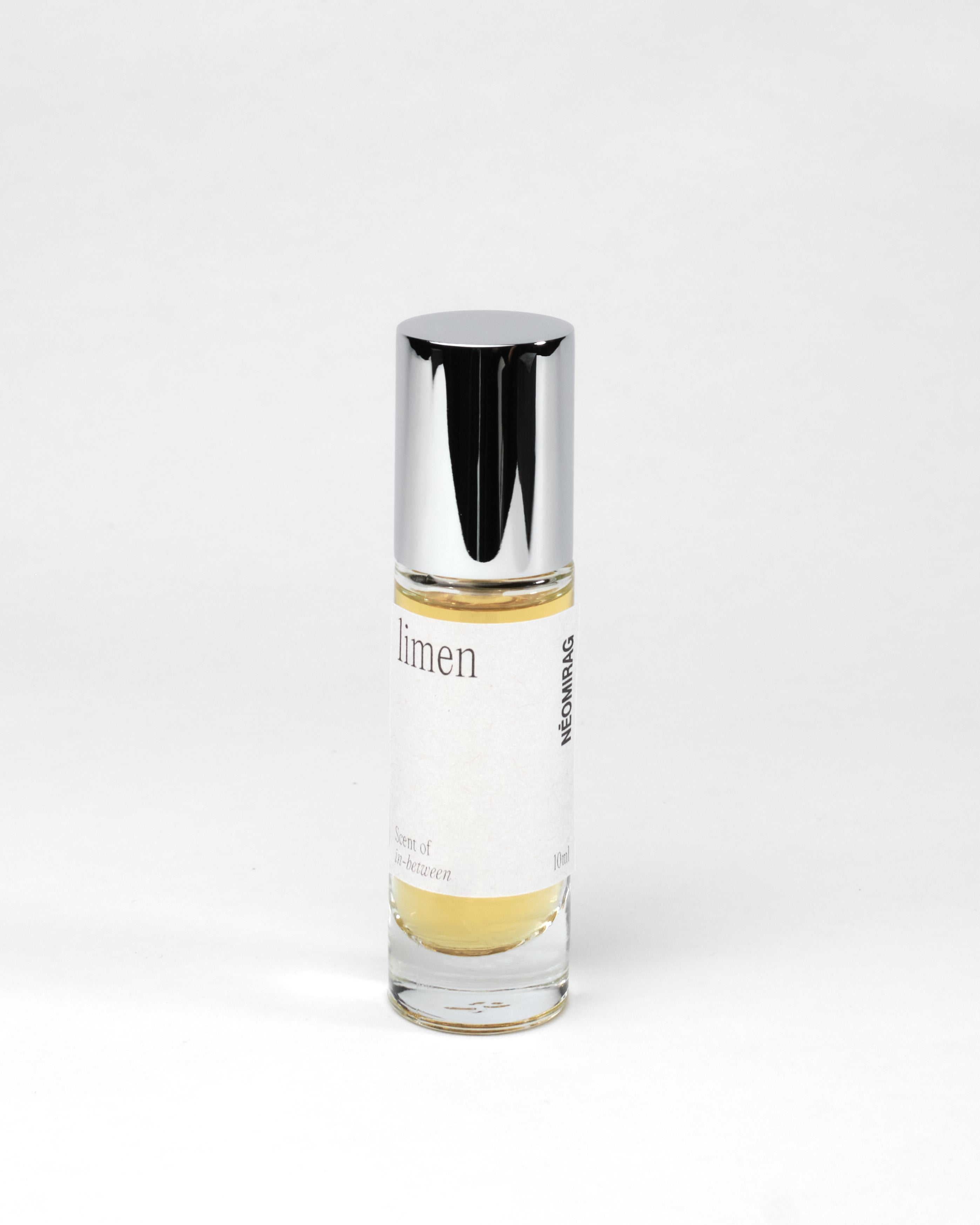 Néomirage limen perfume 10ml bottle  on a white background