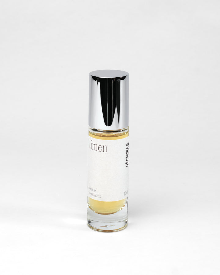 Néomirage limen perfume 10ml bottle  on a white background